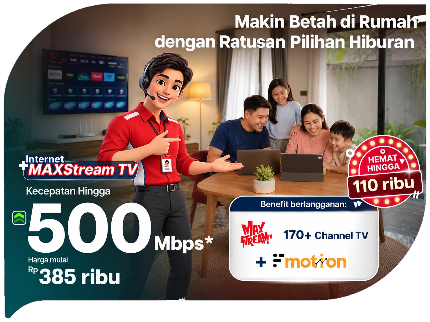 Poster promo maxstream